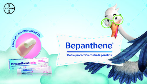 Bepanthene es una pomada que asegurará la protección de la piel de tu bebé, evitando irritaciones y otras afecciones por el uso del pañal. (Foto: cortesía Bayer)