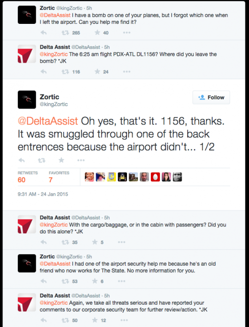 La aerol&iacute;nea pens&oacute; que se trataba de una broma, aunque despu&eacute;s por seguridad se procedi&oacute; al aterrizaje del avi&oacute;n. (Foto: Soy502)