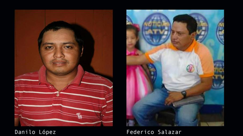 Danilo López y Federico Salazar. (Imagen: Plaza Pública).