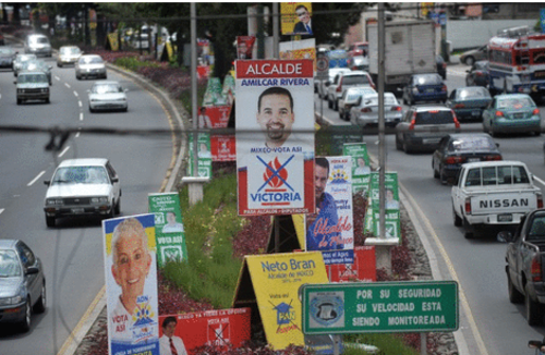 Los candidatos buscaron un sitio para tener mayor visibilidad en la campaña de 2011. (Foto: Archivo)