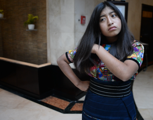 Emelin forma parte de una red nacional de adolescentes de 12 a 18 años de varios departamentos que se reúnen con el fin de mejorar la situación de los jóvenes. (Foto: Jesús Alfonso/Soy502)