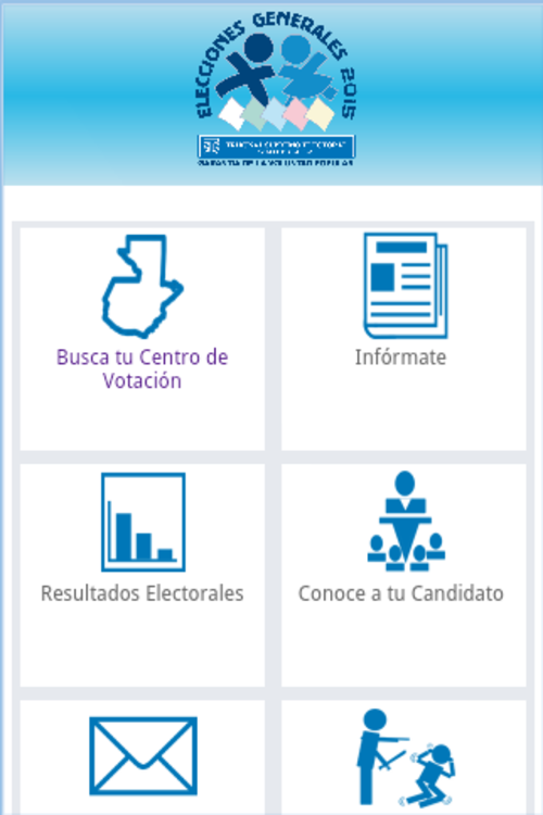 P&aacute;gina principal de la aplicaci&oacute;n oficial. (Foto: Google Play)