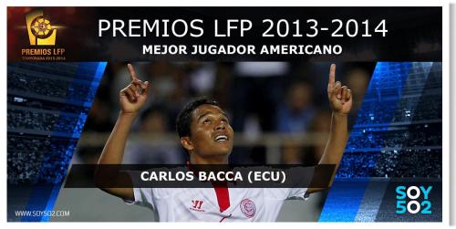 Carlos Bacca mejor jugador americano