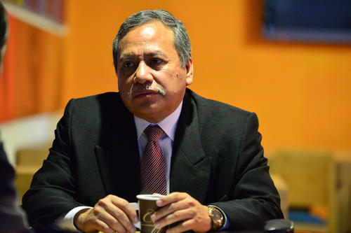 Carlos Enrique L&oacute;pez Guti&eacute;rrez hablo en su entrevista sobre el inter&eacute;s que tiene en rescatar la imagen de la contralor&iacute;a. (Foto: Wilder L&oacute;pez/Soy502)