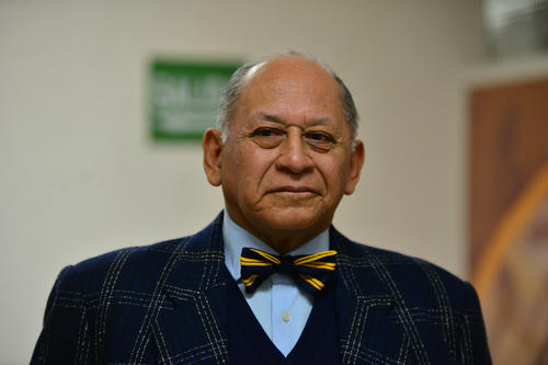 Asegur&oacute; conmovido que a sus 66 a&ntilde;os decidi&oacute; dejar el trabajo en el sector privado y servir a su pa&iacute;s. (Foto: Wilder L&oacute;pez/Soy502)