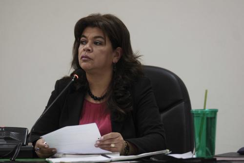 La jueza Carol Flores, decidir&aacute; el pr&oacute;ximo 13 de marzo si Roberto Barreda enfrenta juicio. (Foto: Jes&uacute;s Alfonso/Soy502)
