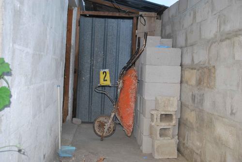 El agresor pretend&iacute;a transportar el cuerpo de la v&iacute;ctima en una carretilla de mano. (Foto: Cortes&iacute;a de Nuestro Diario)