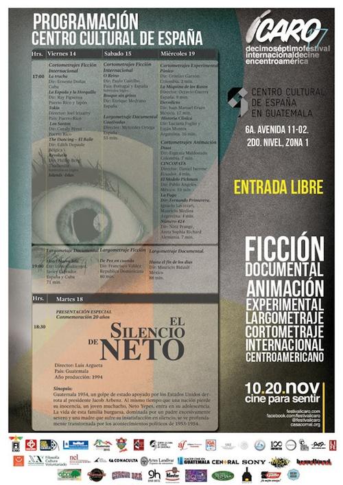 Estas son las actividades de el 17 festvial de Ícaro en el Centro Cultural de España. (Foto: Ícaro Oficial) 