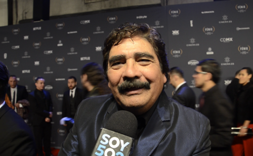 El compositor mexicano Celso Piña envió un fraternal saludo a sus compañeros de fórmula, los Malacates Trébol Shop. (Foto: Selene Mejía/Soy502) 