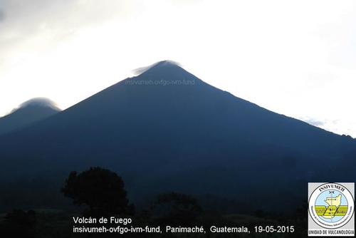 El volc&aacute;n de Fuego ha mostrado un aumento en su actividad desde hace varias semanas. (Foto Insivumeh)