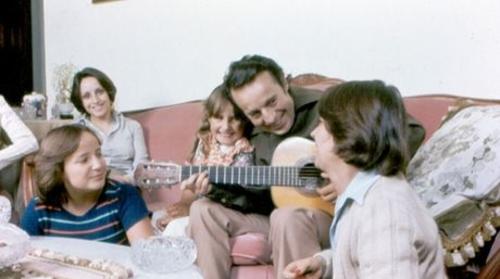 Chespirito junto a sus hijos cuando eran peque&ntilde;os