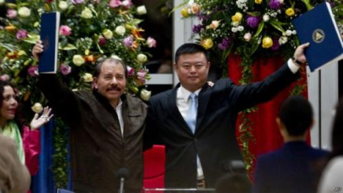 El presidente de Nicaragua, Daniel Ortega es el principal defensor del proyecto.  (Foto: BBC)