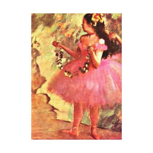 "Danseuse en Robe Rose" - Edgar Degas.