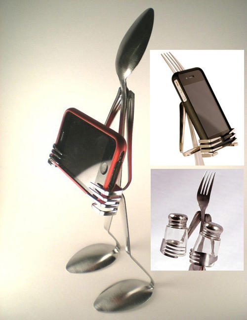 Objetos para sostener la sal, pimienta y hasta tu celular.