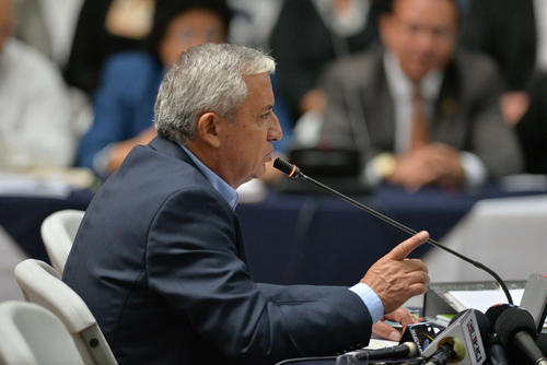 El expresidente Otto P&eacute;rez Molina rindi&oacute; declaraci&oacute;n el pasado lunes 27 de junio en el caso Cooptaci&oacute;n del Estado. (Foto: Wilder L&oacute;pez/Soy502)
