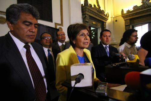 Los jefes de las bancadas del Congreso, menos de PP y Lider, pidieron a la Junta Directiva sancionar a los diputados que no asisten. (Foto: Alexis Batres/Soy502)