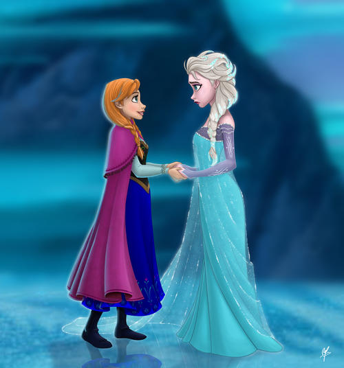 La nueva película de Disney “Frozen: una aventura congelada”.