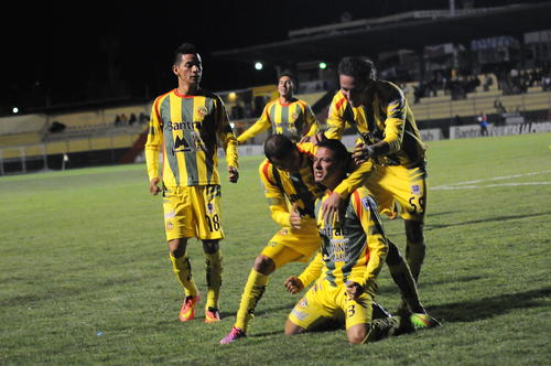 Marquense sigue en ascenso y con gol de Jonathan P&eacute;rez venci&oacute; a Guastatoya. (Foto: Nuestro Diario)
