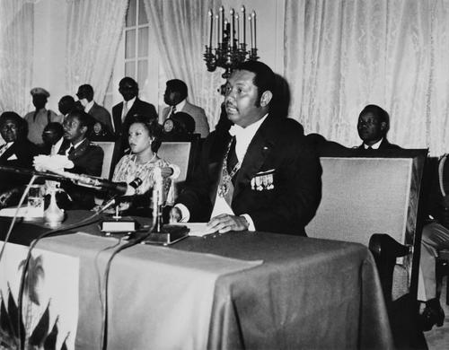 Jean-Claude Duvalier en el poder en 1976, se le acus&oacute; de forzar al exilio a sus opositores, arrestos ilegales, torturas y entre otros vej&aacute;menes (Foto: AFP)