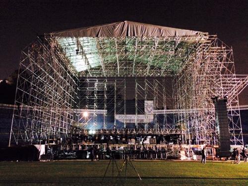 Afinando detalles. (Foto: Showbusiness oficial) 