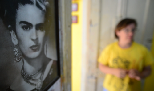 La escuela de niños pintores "Frida Kahlo", se fundó en agosto de 1994. (Foto: Wilder López/Soy502) 