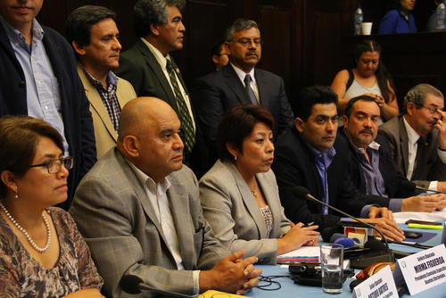 La Comisión presentó el dictamen favorable de las reformas a la Ley electoral luego de siete días de trabajo continuo. (Foto: Alexis Batres/Soy502)