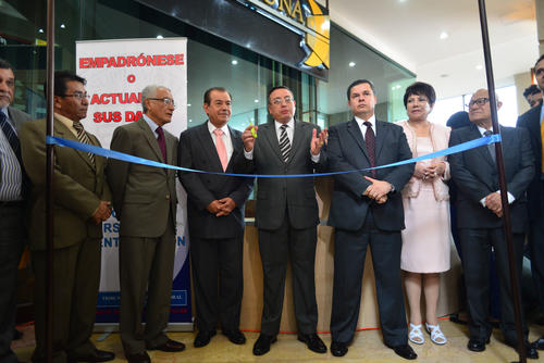 Los magistrados del TSE inauguraron las jornadas de empadronamiento. (Foto Jesús Alfonso/Soy502)