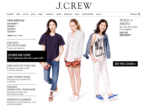 La talla XXXS estar&aacute; a la venta en l&iacute;nea y en las tiendas asi&aacute;ticas. (Foto: JCrew oficial) 