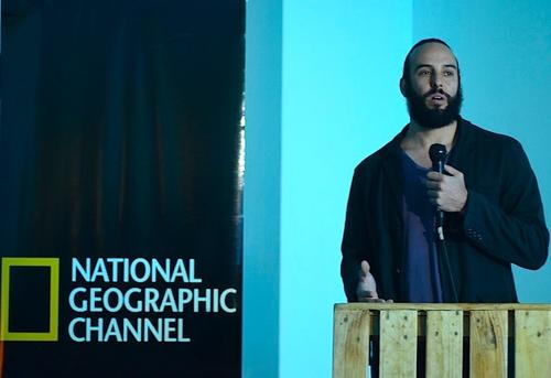 Juan Jos&eacute; Estrada, uno de los fundadores de La Fototeca y el Festival GuatePhoto, presenta el proyecto de recaudaci&oacute;n de fondos para la organizaci&oacute;n de la tercera edici&oacute;n, que se celebrar&aacute; en septiembre de 2015. (Foto: Selene Mej&iacute;a/Soy502) 