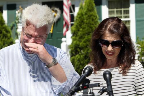 Los padres de James Foley, John y Diane Foley. (Foto: The New Yort Times) 