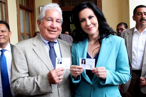 Es la pareja de f&oacute;rmula de Zury R&iacute;os del partido Visi&oacute;n con Valores.  (Foto: Archivo/Soy502) 