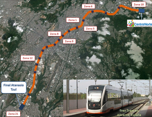 El tren de cercan&iacute;as prev&eacute; recorrer 25 kil&oacute;metros atravesando la capital y convertirse en un transporte alterno (Foto: ANADIE)