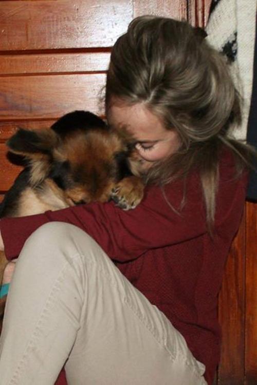 Leo disfruta de la compa&ntilde;&iacute;a humana. (Foto: Meagan Penman)