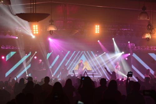 Maluma enamoró a las fanáticas que asistieron al Parque de la Industria. (Foto: Wilder López/Soy502) 