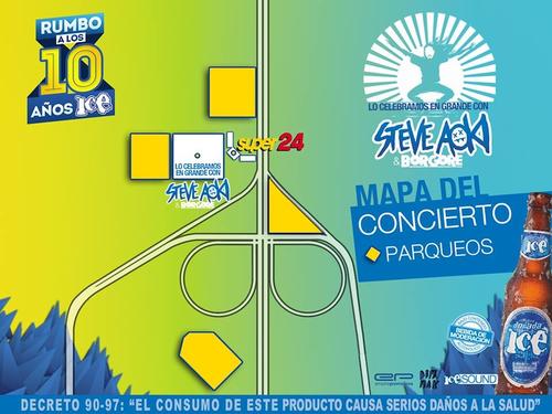 Estas son las especificaicones para llegar a Super 24, en Escuintla. (Dise&ntilde;o: facebook/Empire Promotions) 