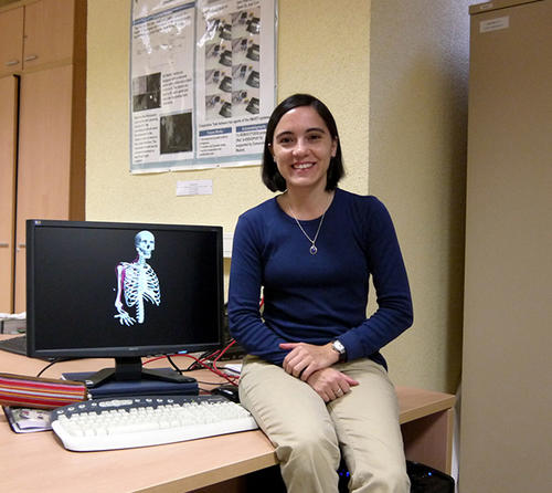 Marie André Destarac ha enfocado sus conocimientos para crear herramientas que ayuden a los médicos para que tengan un mejor diagnóstico de las lesiones musculares. (Foto: Luis Monge)