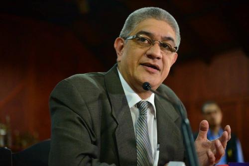 El secretario general de la CC, Martín Guzmán informó también sobre otros casos conocidos por los magistrados. (Foto: Wilder López/Soy502) 