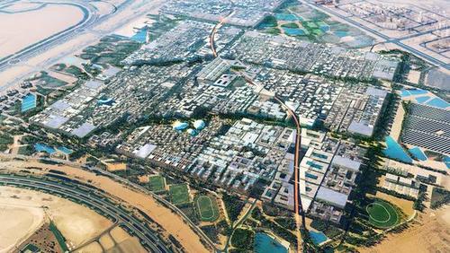 Vista panor&aacute;mica de Masdar City en Emiratos &Aacute;rabes Unidos. (Foto: Xataca.com)