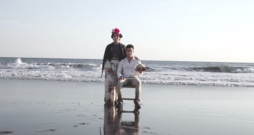 Frida y Diego, pareja emblem&aacute;tica de la historia forma parte del video "Muero de Ganas", de Kevin Ruano. (Foto: Youtube) 