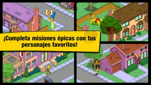  Juego de los Simpsons para móviles se actualiza en Hallowen