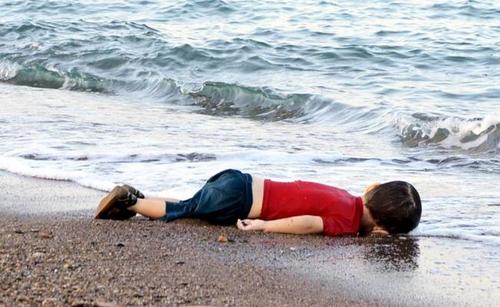 La imagen que ha impactado al mundo. (Foto: El Universal)