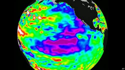 La actividad de El Ni&ntilde;o se ha ido fortaleciendo en los &uacute;ltimos meses.  (Foto: BBC) 