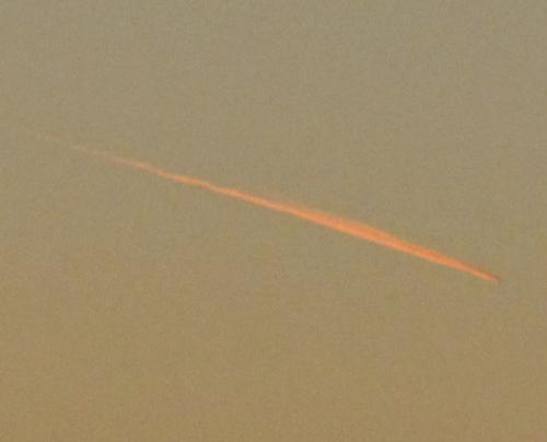 A veces la estela que deja este fen&oacute;meno es brillante, como de fuego. (Foto: cortes&iacute;a Edgar Castro Bathen).