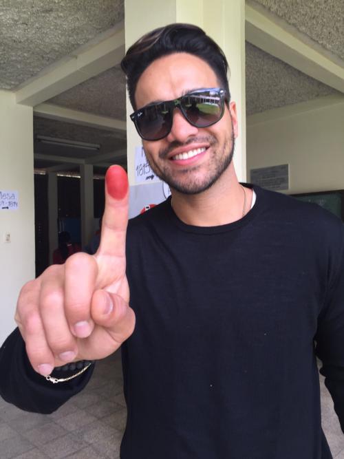 Pedro Cuevas dijo "presente" en las elecciones 2015. (Foto: Pedro Cuevas) 