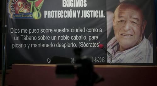 Carlos Alberto Orellana fue asesinado en San Bernardino, Suchitepéquez. Tenía un programa de cable pero también fue alcalde de Mazatenango. (Foto: Plaza Pública).