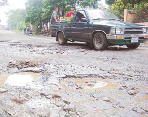 Carretera en mal estado 1