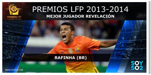 Rafinha mejor jugador revelaci&oacute;n