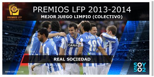 Real Sociedad mejor juego limpio colectivo