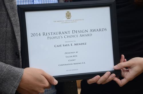 El Café Saúl E. Mendez recibió el 2014 Restaurant Design Awards. (Foto: Selene Mejía/Soy502) 