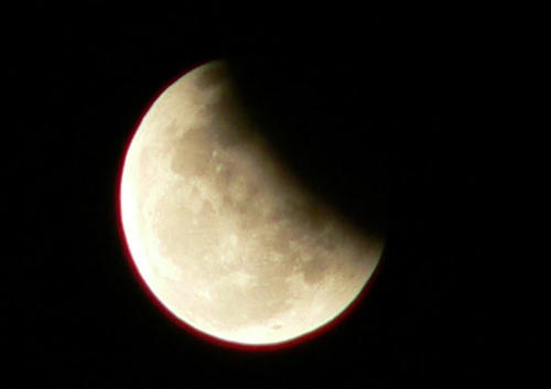 Esta es una imagen de la salida de la umbra.